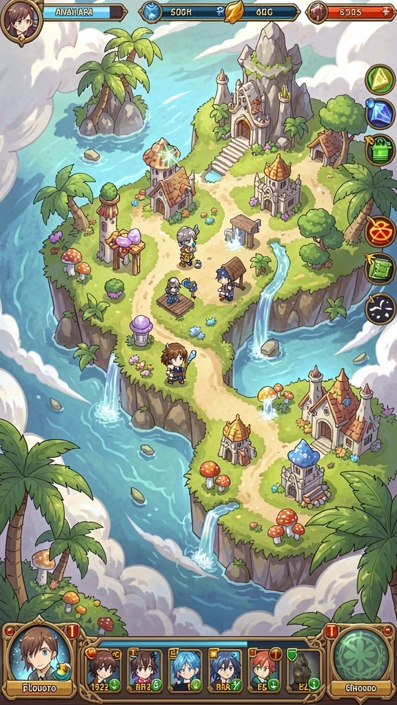 Tangkapan layar menampilkan berbagai mini-game seru.