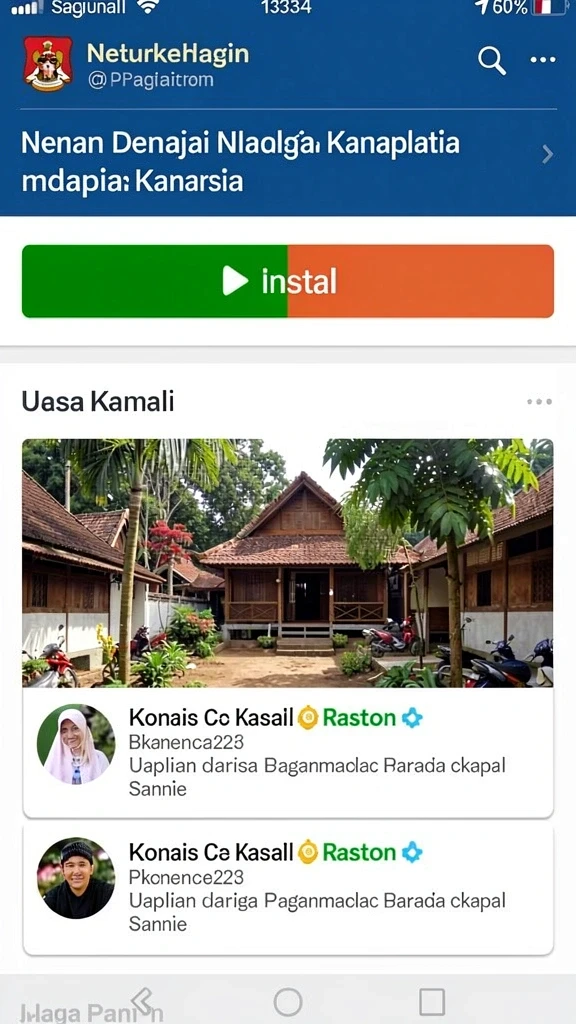 Tampilan antarmuka yang intuitif dan mudah digunakan.