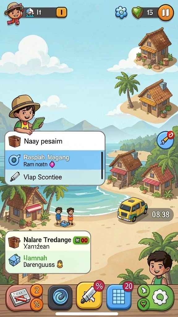 Screenshoot dari komunitas pemain yang sedang berkolaborasi.