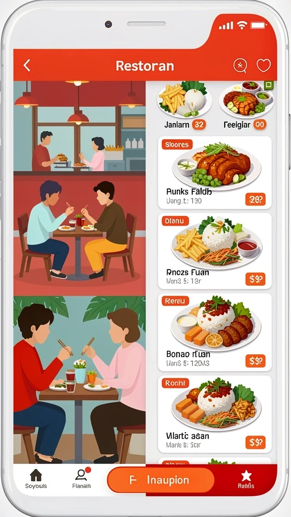 Tampilan grafis yang memukau dan penuh warna.