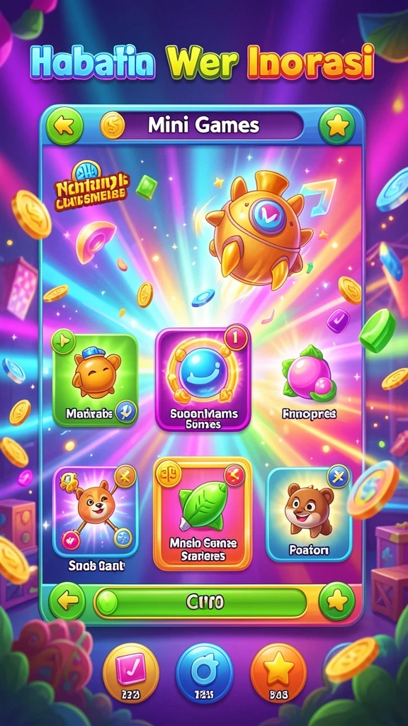 Screenshot menampilkan level permainan yang seru dan menantang.