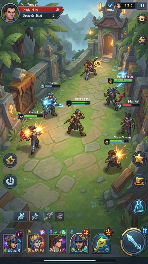 Screenshot menunjukkan mode permainan yang menantang.
