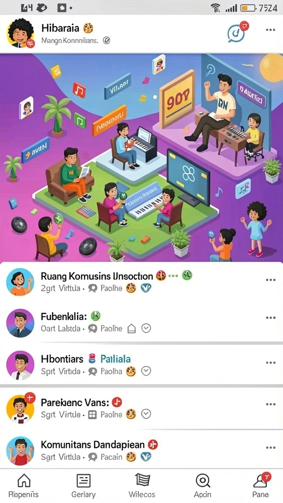 Karakter unik dalam DEWALIN siap untuk dimainkan.