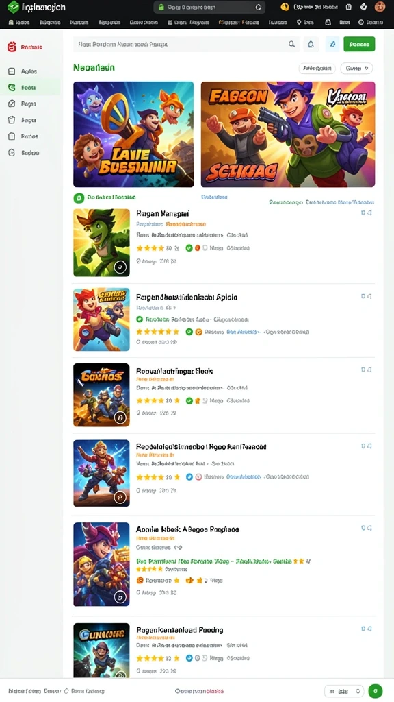 Screenshot menunjukkan antarmuka permainan yang menarik dan mudah digunakan.