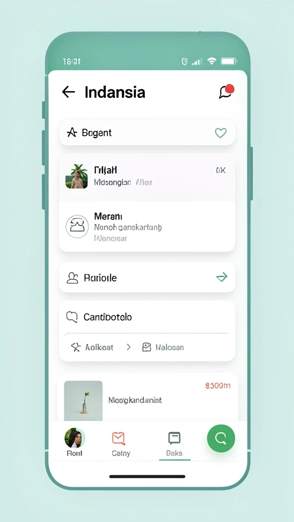 Tampilan karakter dengan kostum unik.