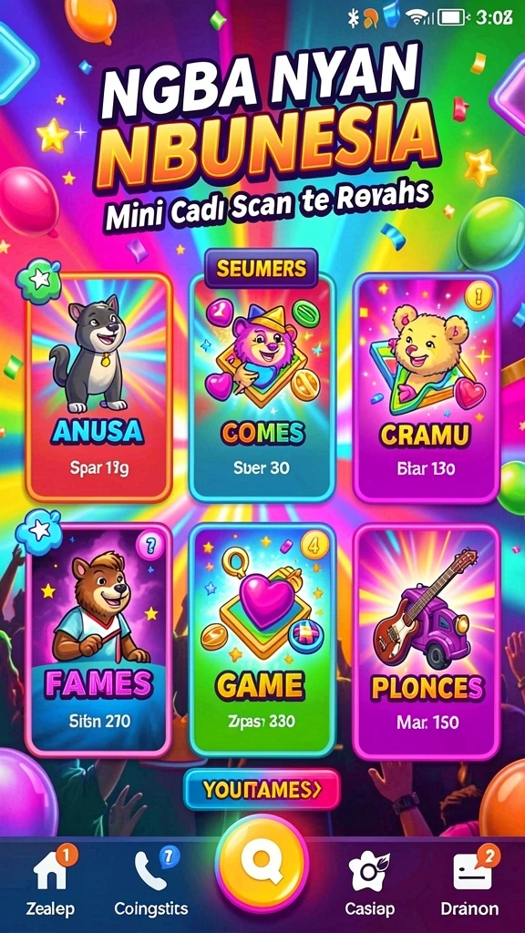 Level yang menantang dengan berbagai rintangan seru.