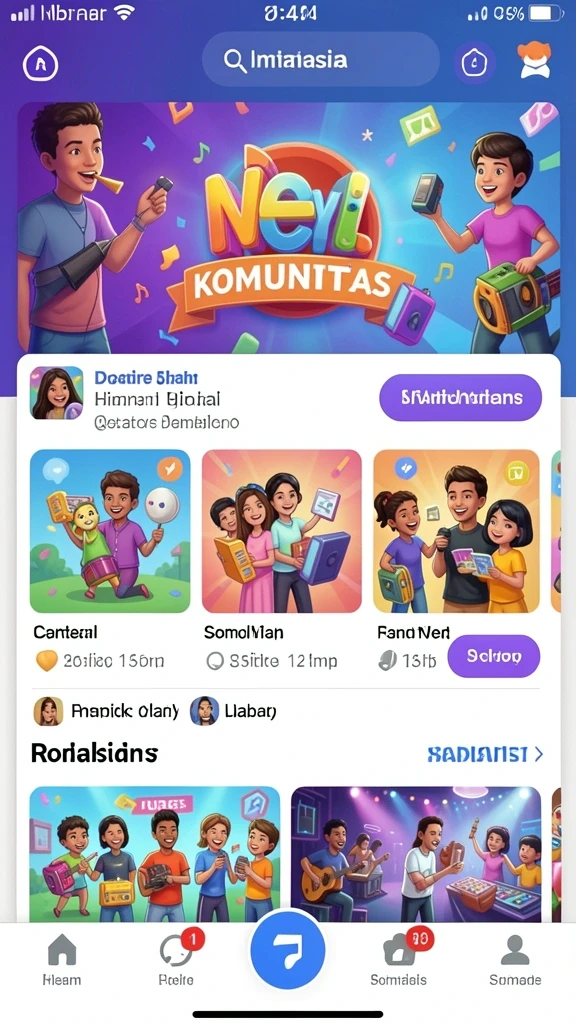 Tampilan grafis FB168 yang sangat menarik.