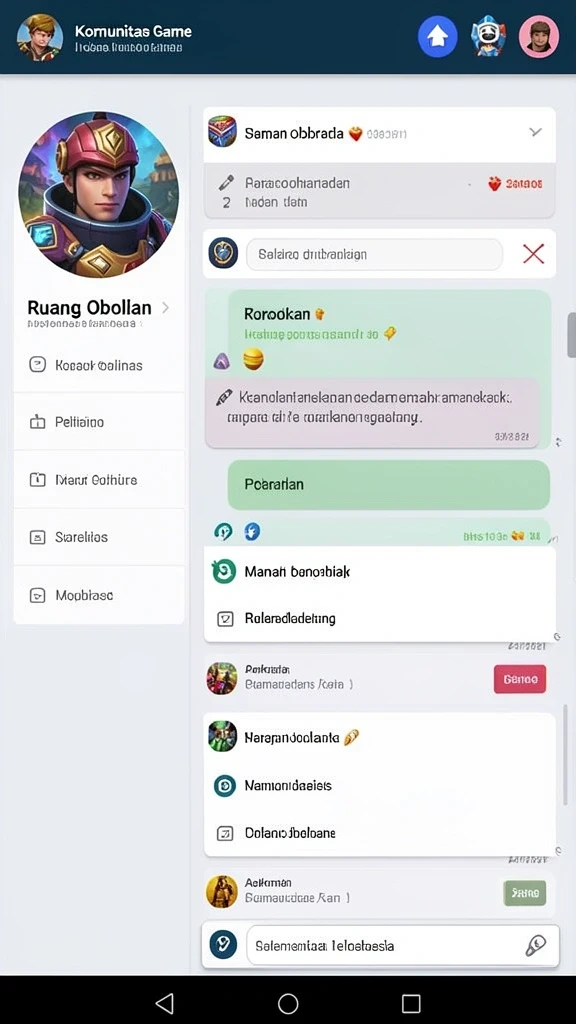 Berbagai karakter menarik untuk dipilih dan dimainkan.