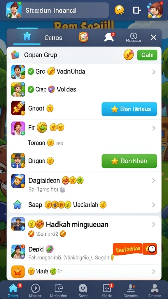 Tampilan antarmuka yang menarik dan mudah digunakan.