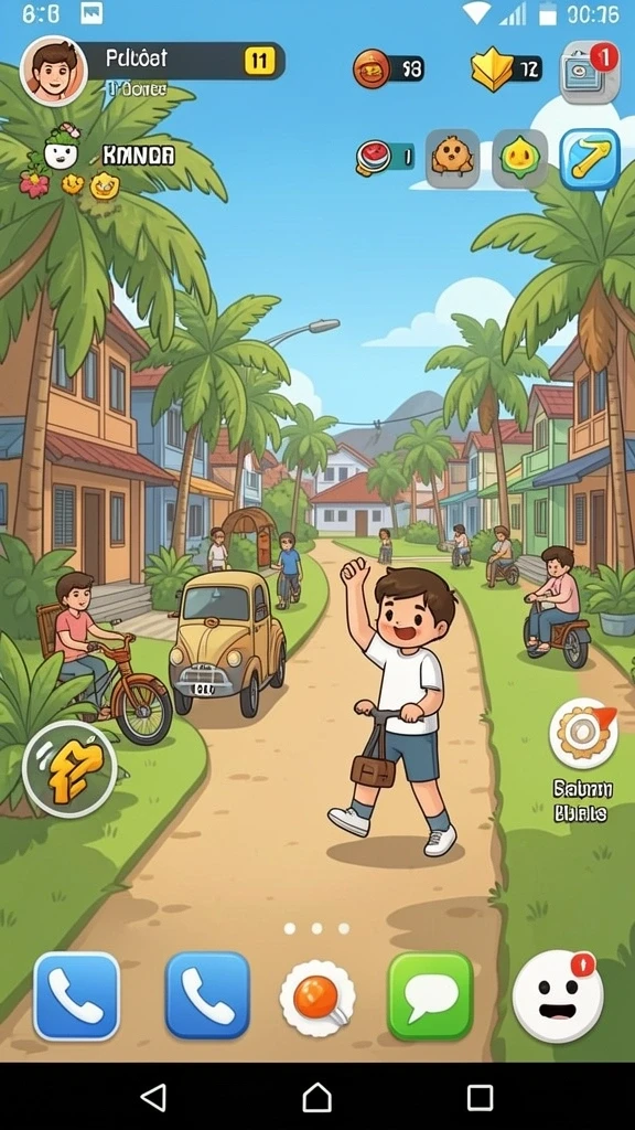 Screenshot menampilkan aksi di salah satu mode permainan.