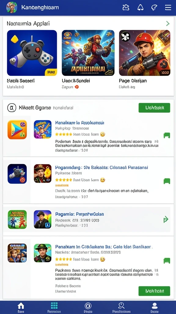 Gameplay seru dengan berbagai mode menarik.