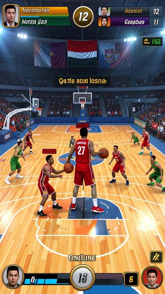 Mode multiplayer seru dengan banyak tantangan.