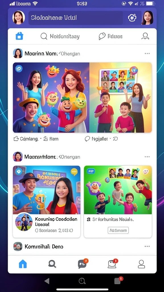 Tampilan antarmuka yang menarik dan user-friendly.