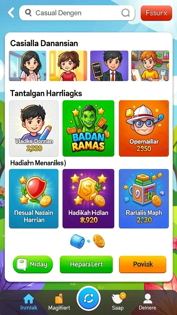 Beragam permainan slot yang menghibur dan seru.