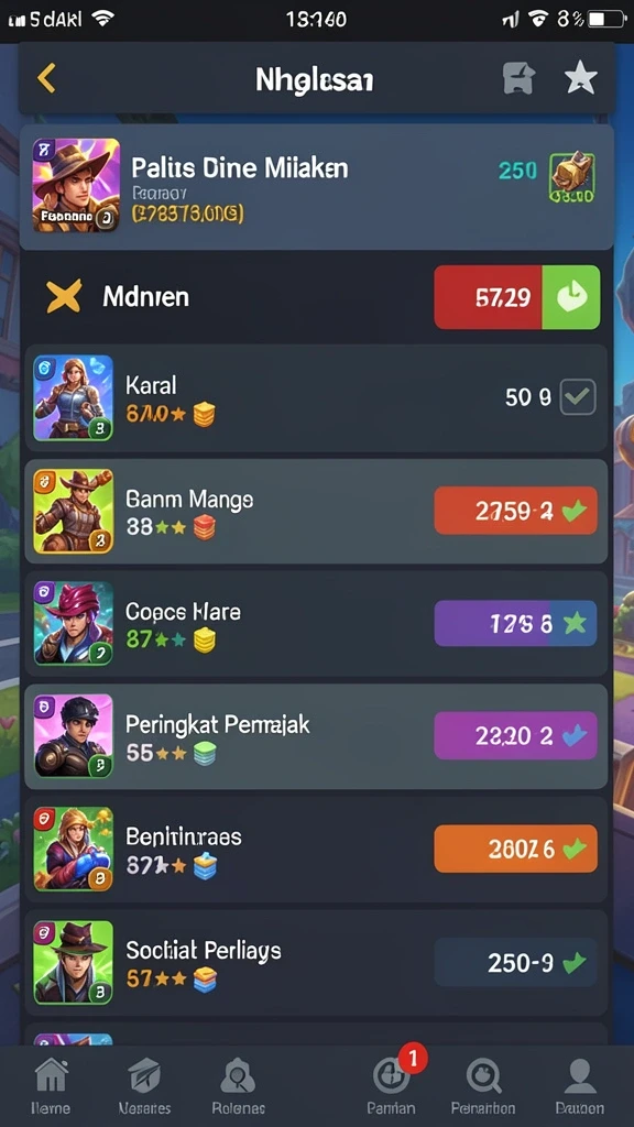 Tampilan antarmuka yang menarik dan intuitif.