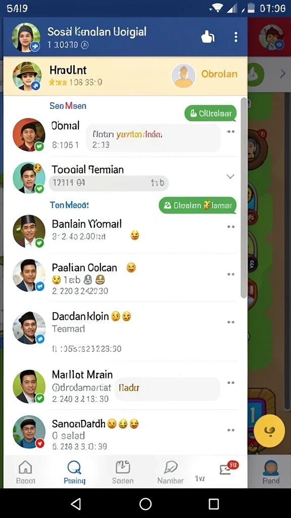 Kustomisasi karakter yang memungkinkan pemain tampil beda.