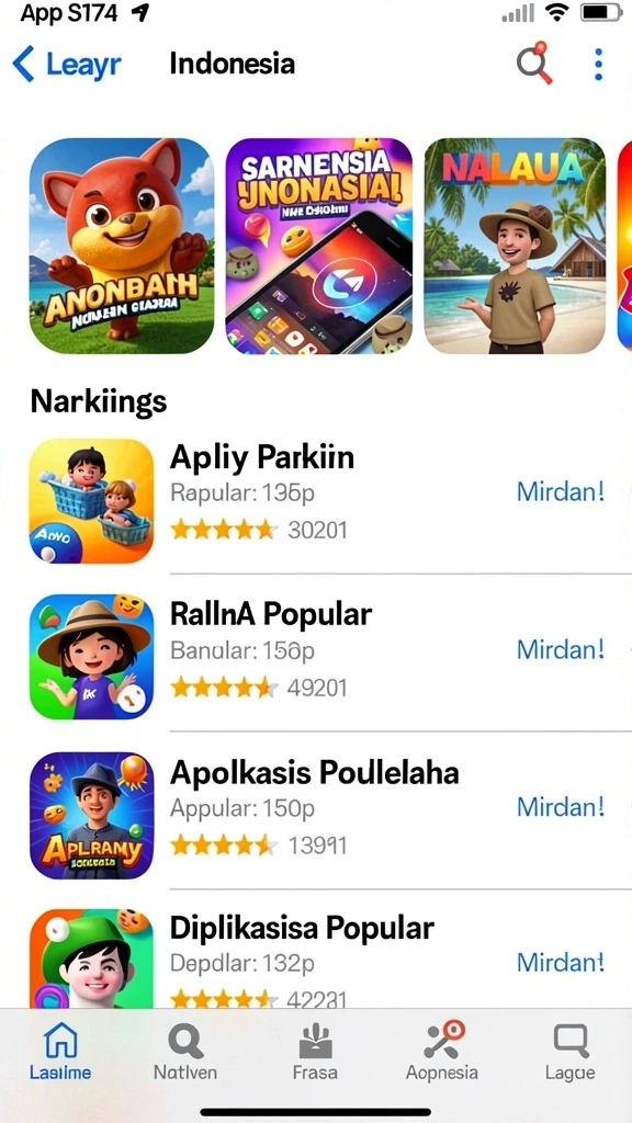 Screenshot saat putaran bonus berlangsung.