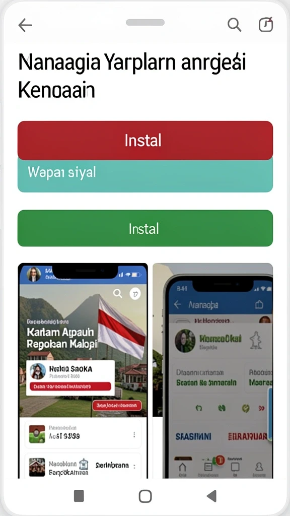 Tampilan antarmuka yang user-friendly.