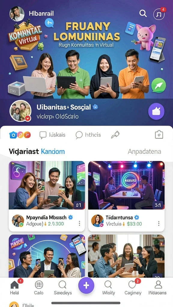 Fitur misi harian yang memberikan tantangan setiap hari.