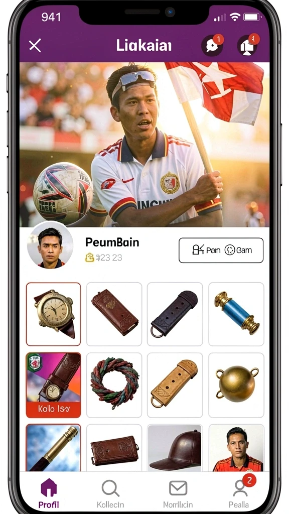 Tampilan awal yang menarik dan mudah dipahami.