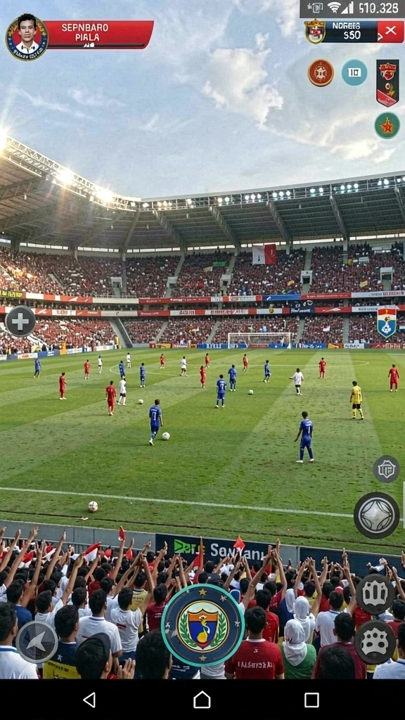 Antarmuka pengguna yang intuitif dan menarik.
