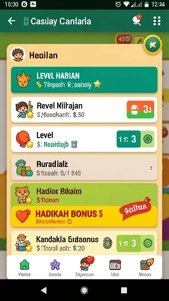 Tampilan antarmuka yang menarik dan user-friendly.