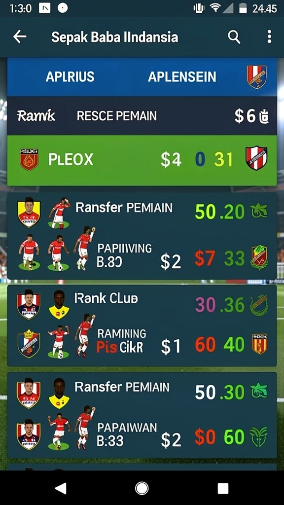 Mode permainan yang menantang dan kompetitif.