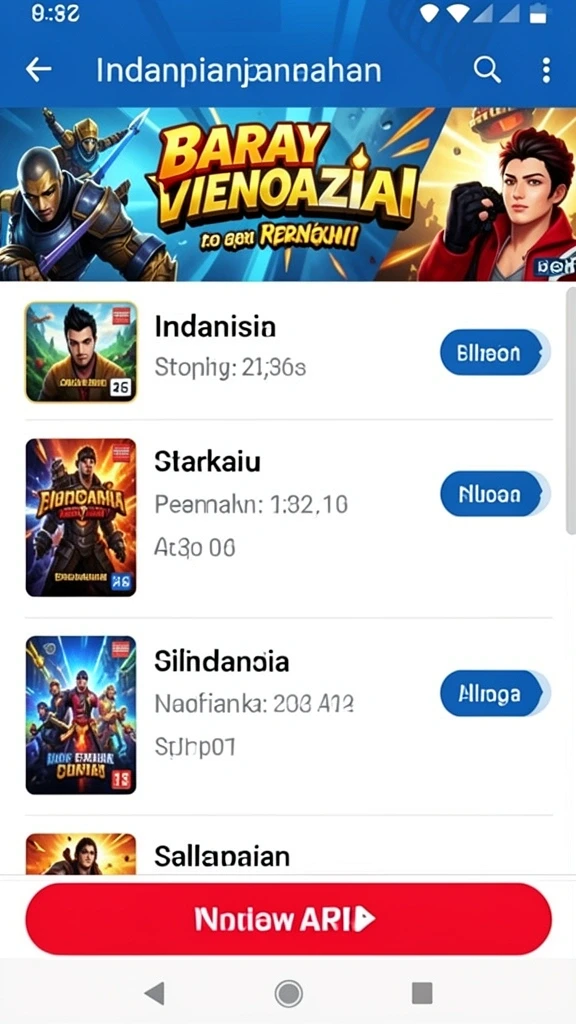 Tampilan antarmuka yang intuitif dan mudah dinavigasi.
