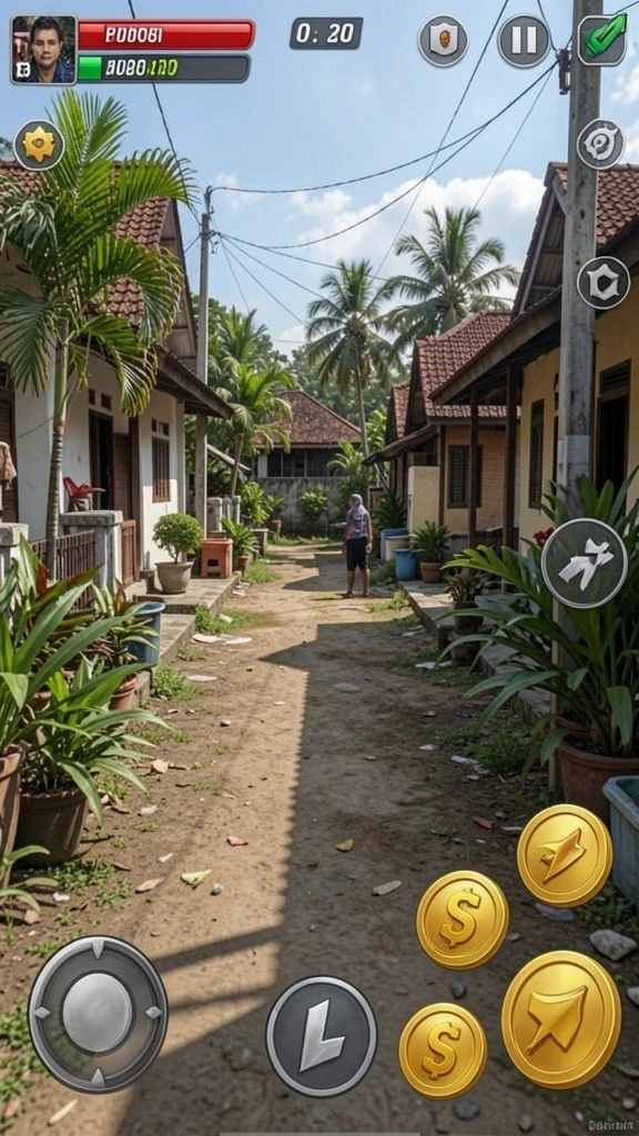 Grafis yang menawan dan efek suara yang memukau.