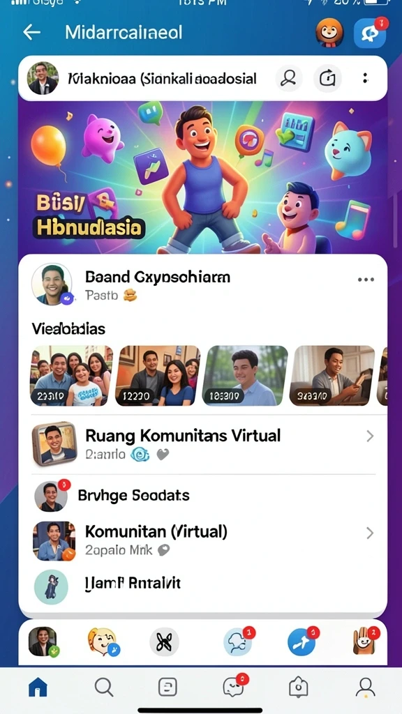Tampilan antarmuka yang intuitif dan mudah digunakan.