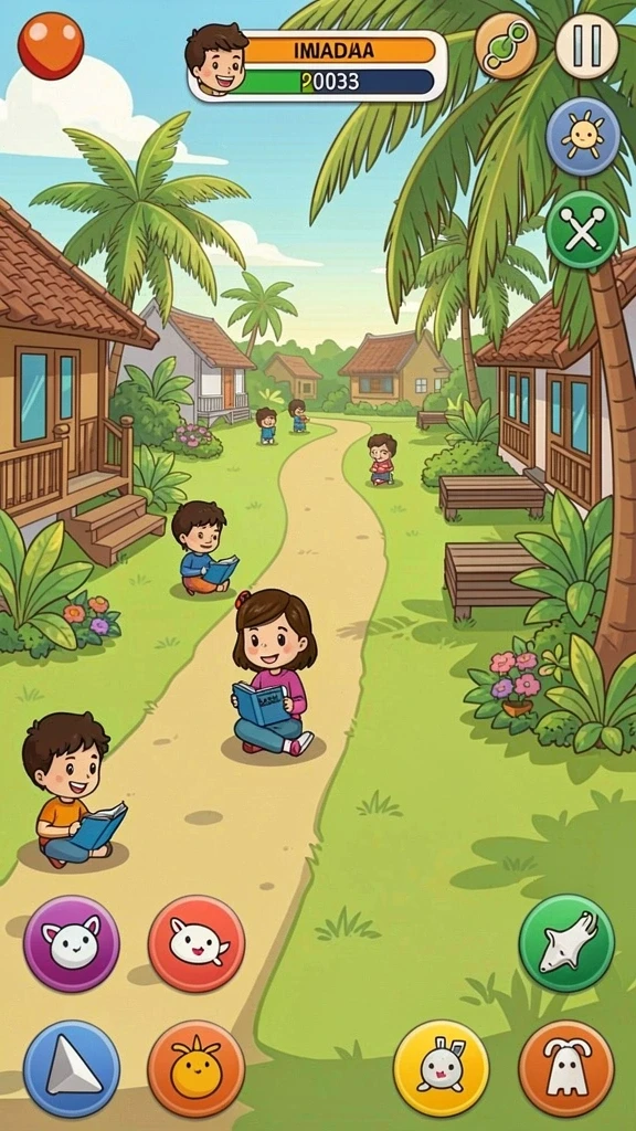 Tampilan utama aplikasi REJEKIHUB yang menarik dan interaktif.