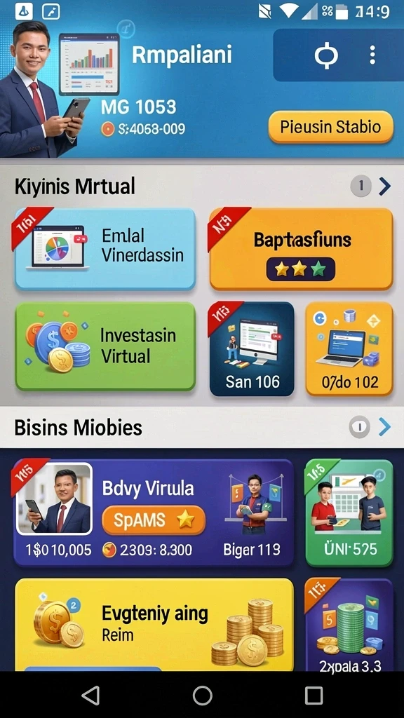Screenshot fitur turnamen yang menunjukkan hadiah menarik.