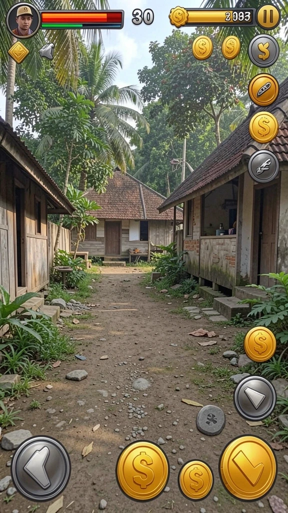 Ruang komunitas yang memungkinkan interaksi antar pemain.