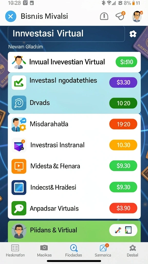 Gambaran menakjubkan dari dunia RPGAME.