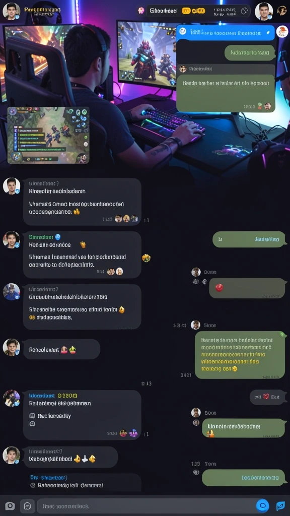 Screenshot menampilkan karakter utama dalam aksi.