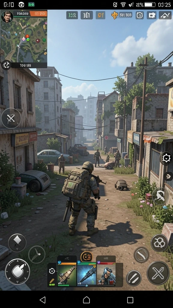 Screenshot menunjukkan fitur multiplayer dengan teman.