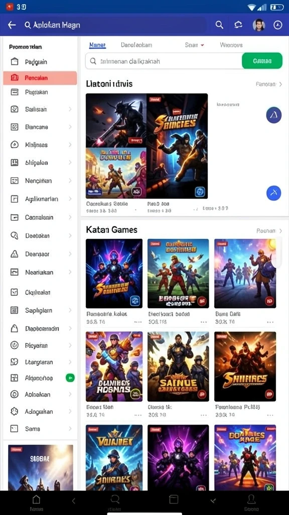 Screenshot menunjukkan antarmuka utama SESETOTO yang intuitif.