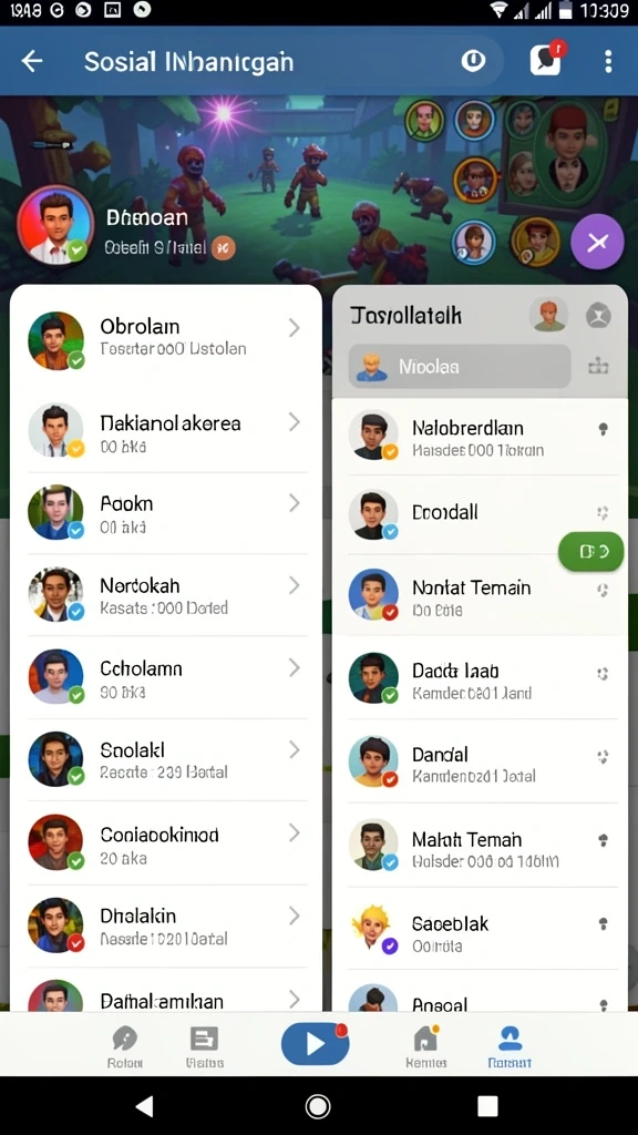 Tampilan antarmuka yang menarik dan mudah digunakan.