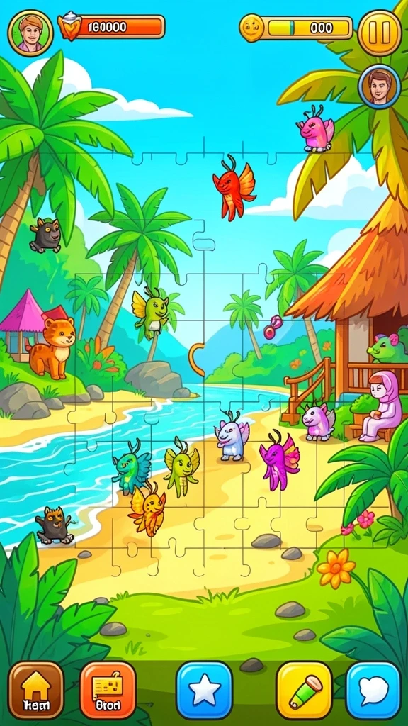 Mode multiplayer yang menyenangkan dan kompetitif.
