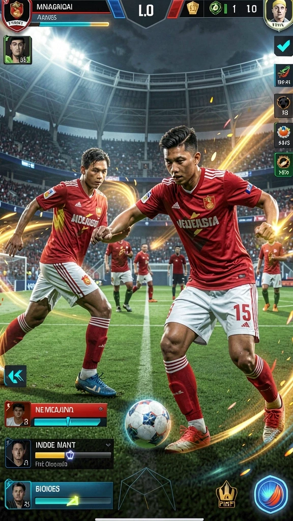 Tantangan seru dalam setiap level permainan.