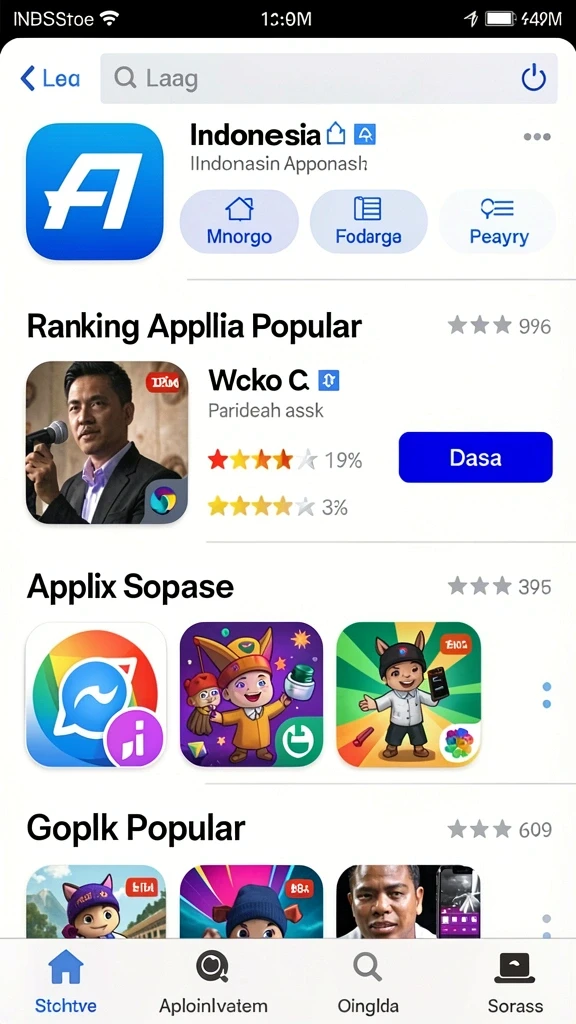 Tampilan antarmuka utama TKP188 yang menarik.