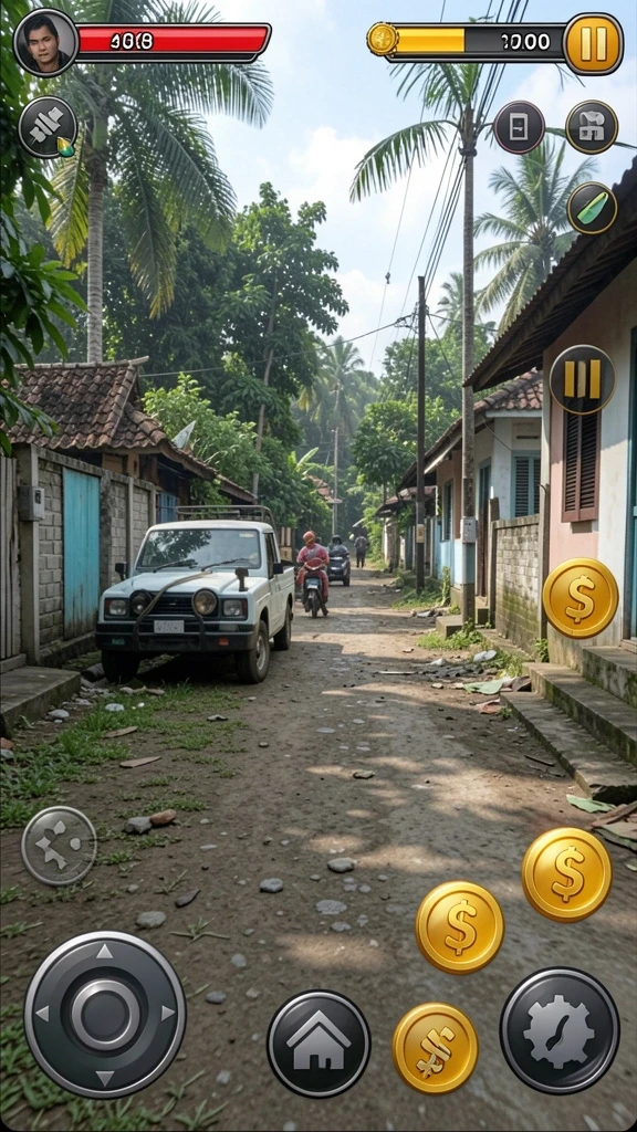 Sistem level yang mendukung pengembangan karakter.