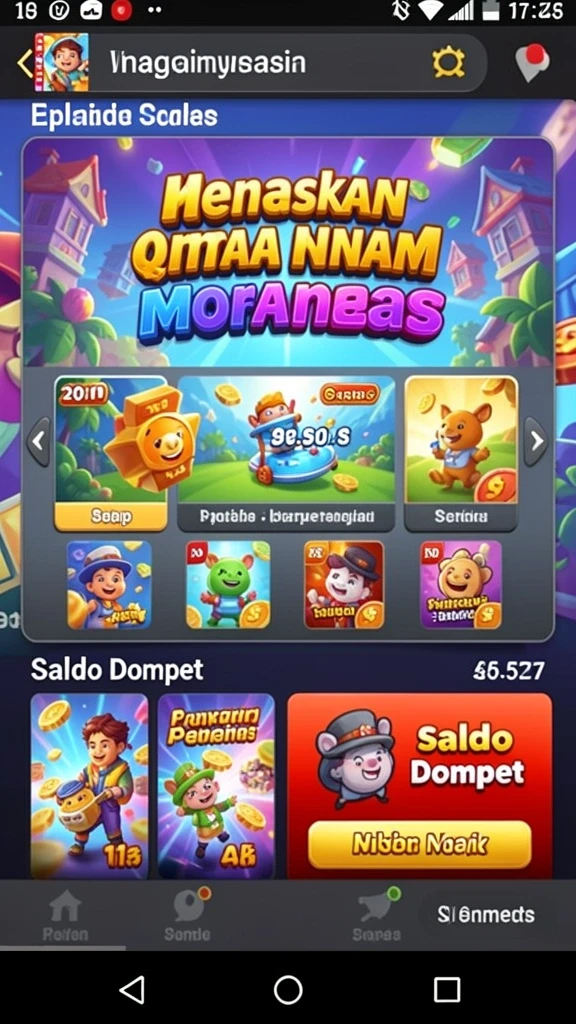 Tampilan antarmuka yang intuitif dan menarik.