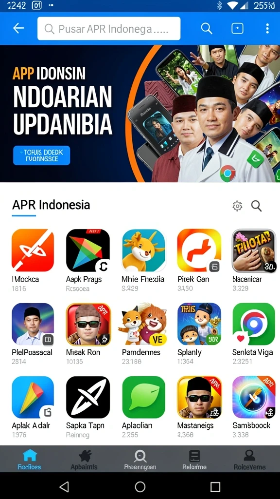 Beragam tema menarik yang siap dimainkan.
