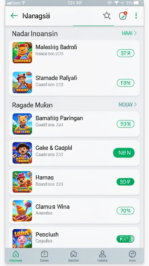 Fitur kompetisi online dengan pemain dari seluruh dunia.