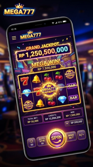 mega777 — layar beranda